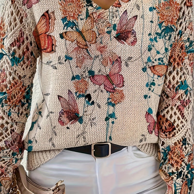 Diana | Gentle Butterfly-Whisper Comfort Sweater