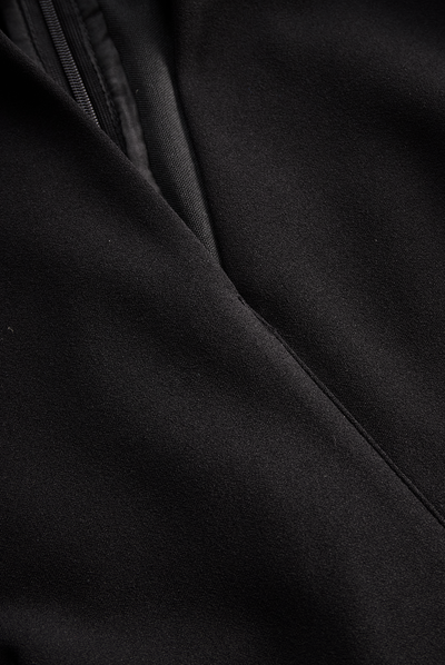 Klara | Sophisticated High-Collar Belted Midi Dress