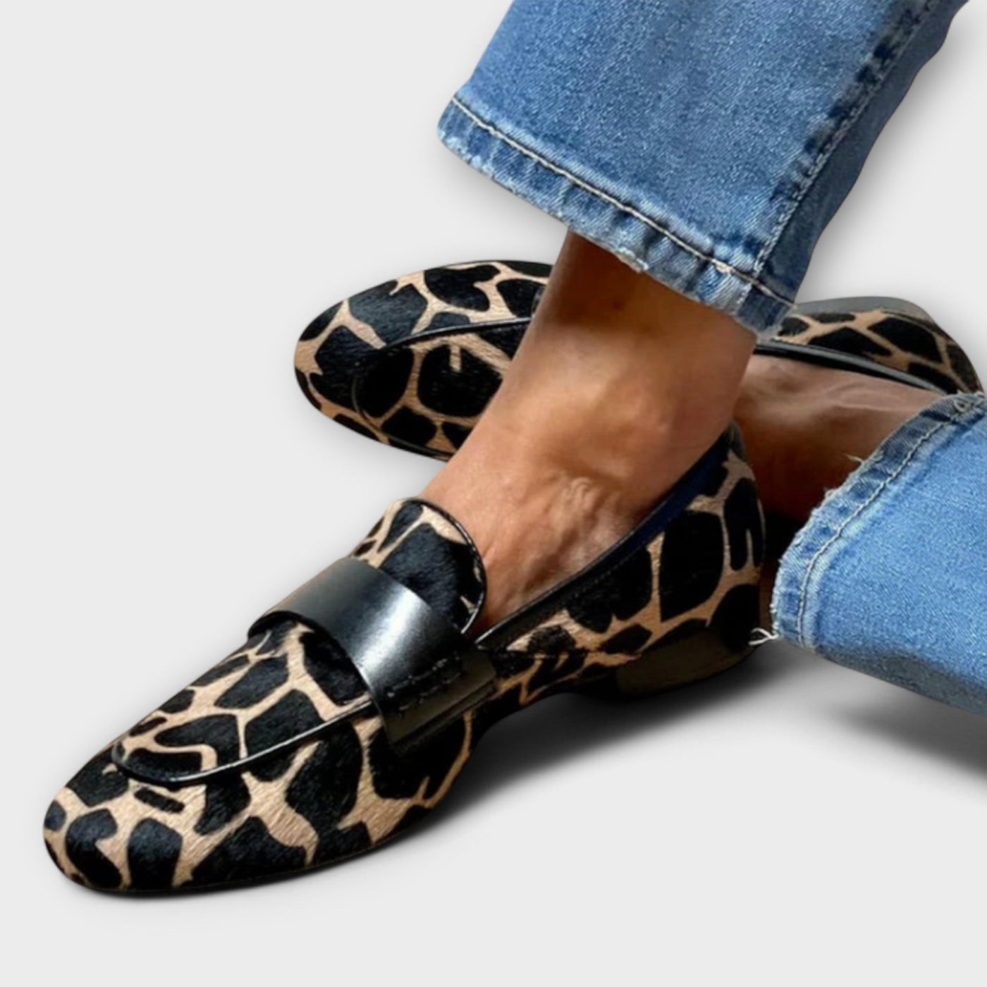 Sienna | Luxe Wild-Print Orthopedic Loafer