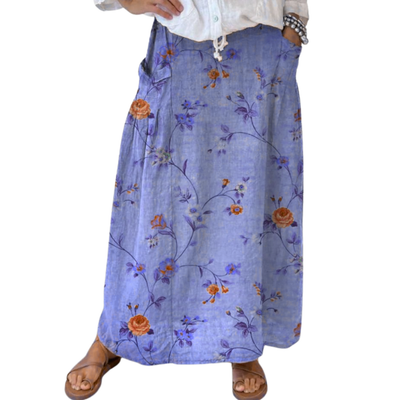 Jade | Floral Maxi Skirt