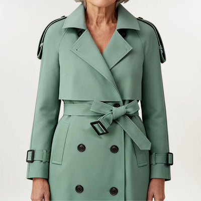 Helena | Classic Belted Trench Coat