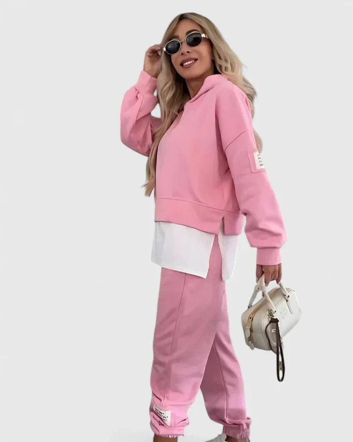 Maya | Layered Hoodie Set