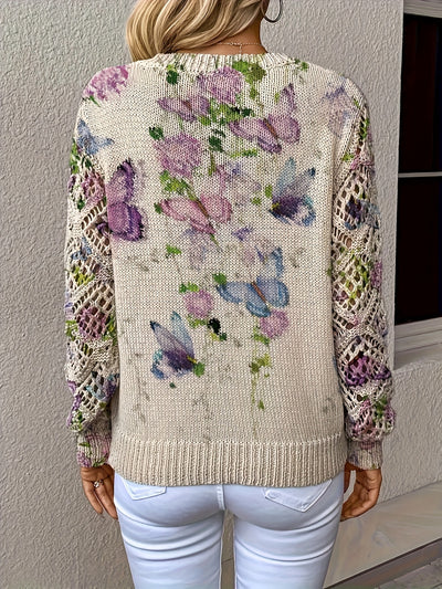 Diana | Gentle Butterfly-Whisper Comfort Sweater