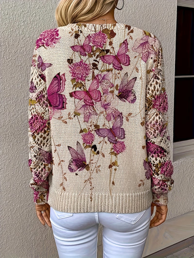 Diana | Gentle Butterfly-Whisper Comfort Sweater