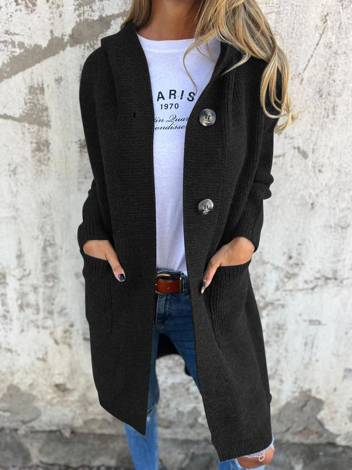 Grace | Longline Ribbed Knit Cardigan