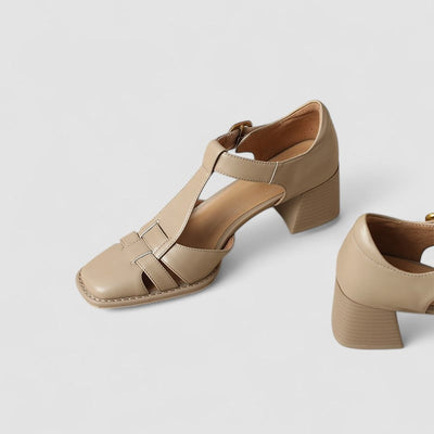 Helen | Orthopedic Mary Jane Block Heels