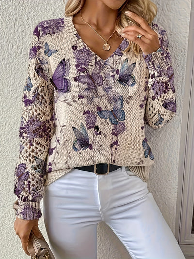 Diana | Gentle Butterfly-Whisper Comfort Sweater