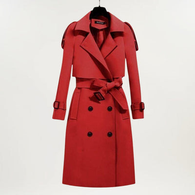 Helena | Classic Belted Trench Coat
