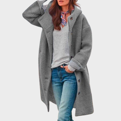 Lana | Cozy Button-Up Fleece Overcoat