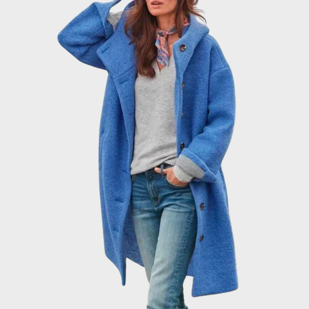 Lana | Cozy Button-Up Fleece Overcoat