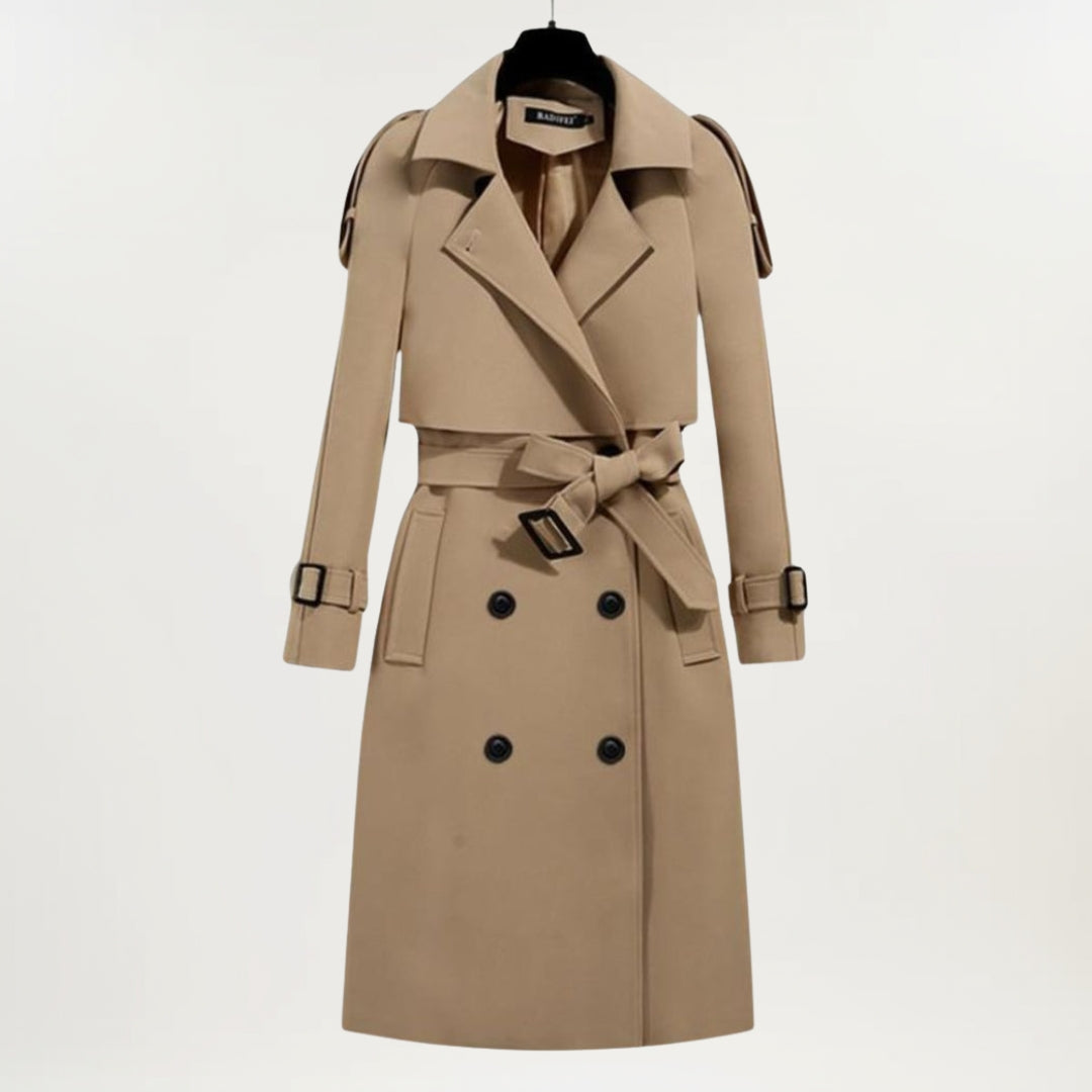 Helena | Classic Belted Trench Coat
