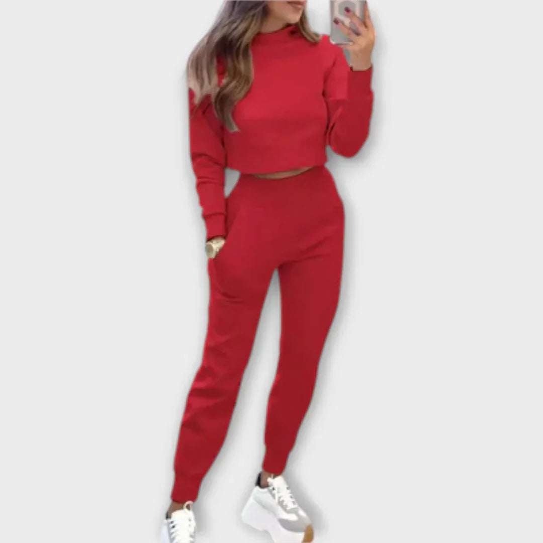 Mila | Cropped Lounge Set