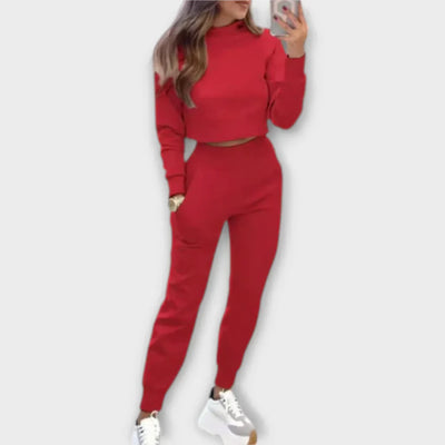 Mila | Cropped Lounge Set
