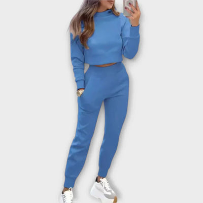 Mila | Cropped Lounge Set
