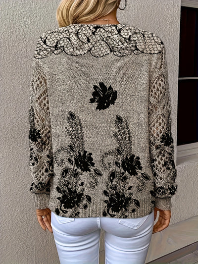 Helen | Soft Evening-Fern Comfort Sweater