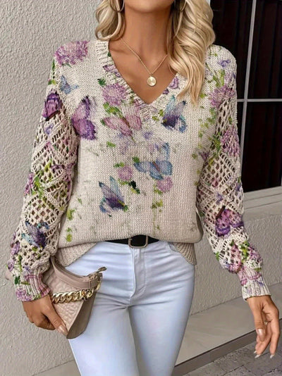 Diana | Gentle Butterfly-Whisper Comfort Sweater