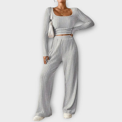 Brielle | Ribbed Lounge Set