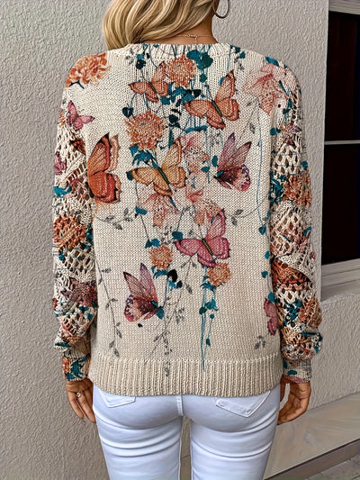 Diana | Gentle Butterfly-Whisper Comfort Sweater