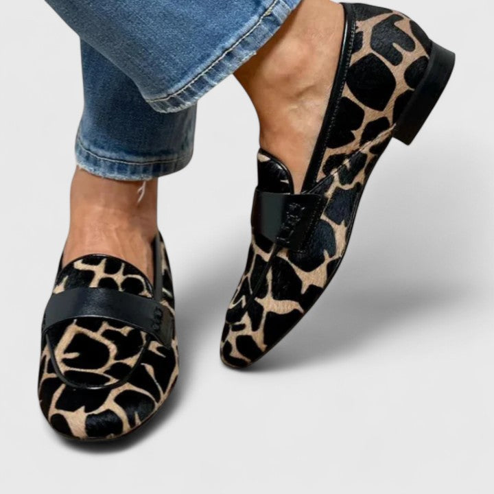 Renee | Animal-Print Orthopedic Loafers