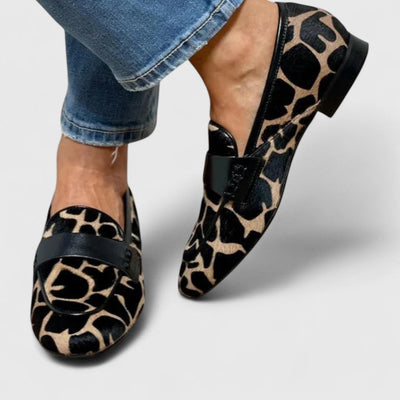 Renee | Animal-Print Orthopedic Loafers
