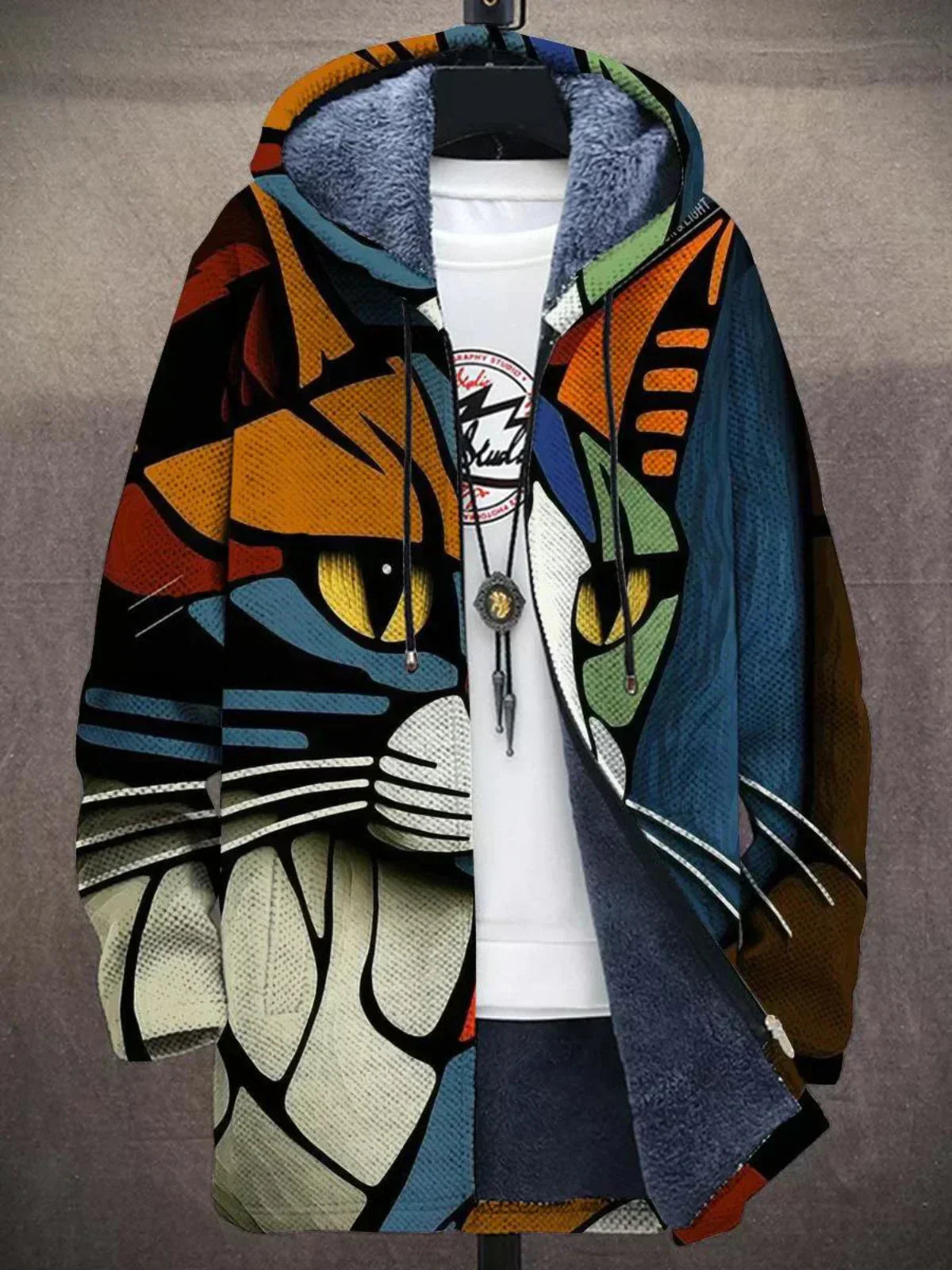 Charlotte | Luxurious Art Cardigan