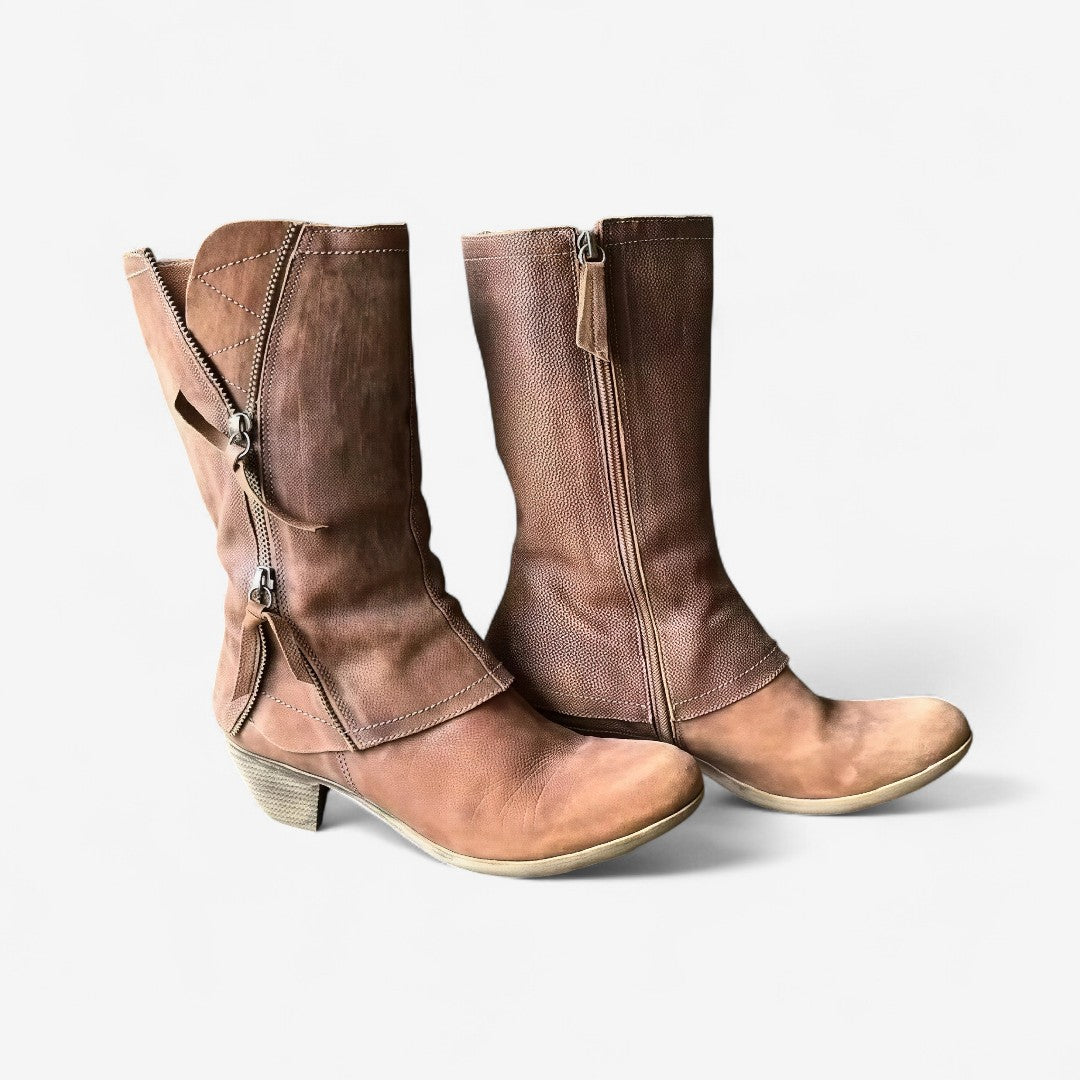 Maribelle | Vintage Mid-Calf Western Boots
