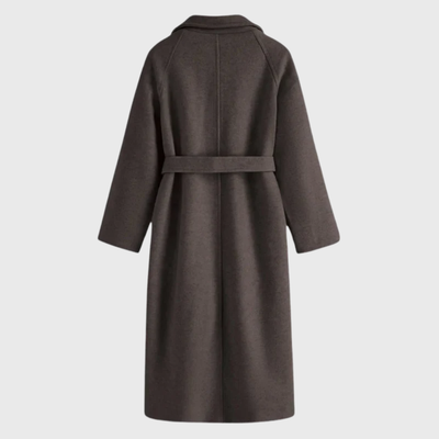 Evelyn | Cozy Belted Wool Blend Coat