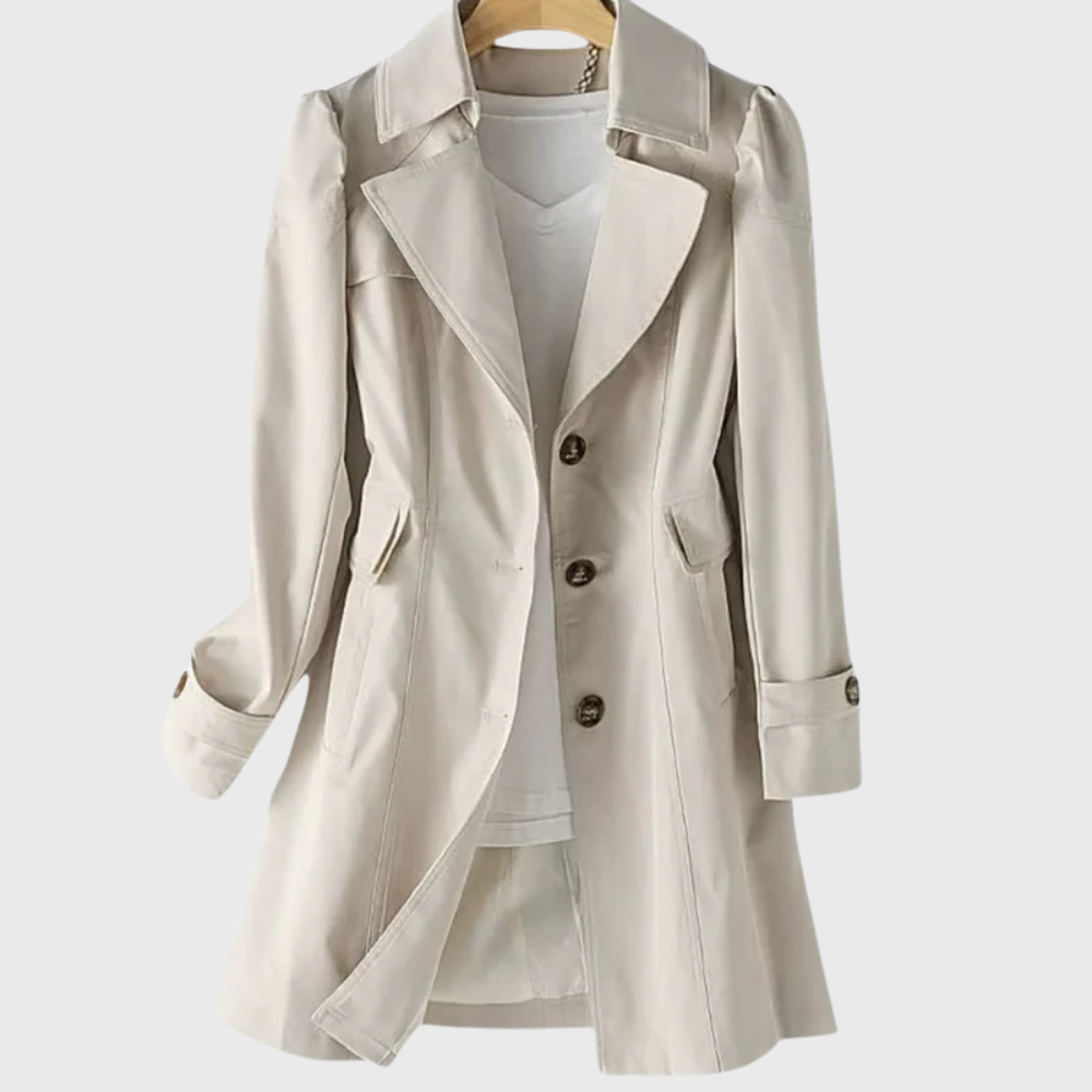 Marjorie | Soft Tailored Everyday Trench Jacket