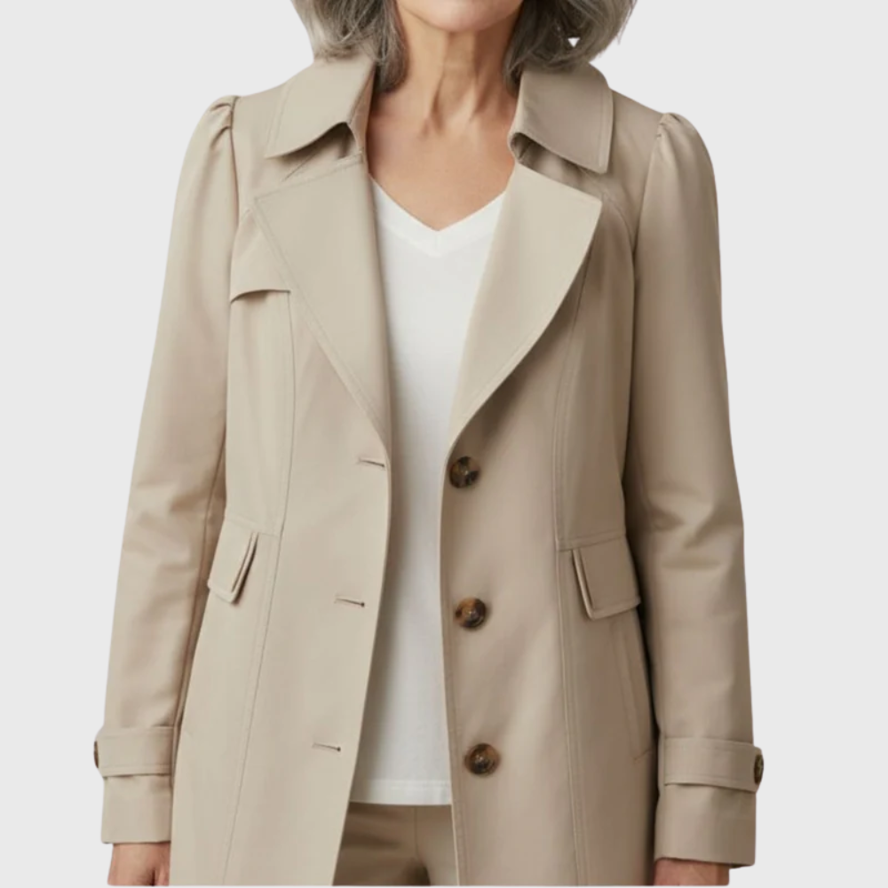 Marjorie | Soft Tailored Everyday Trench Jacket