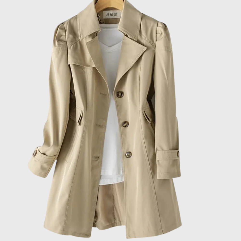 Marjorie | Soft Tailored Everyday Trench Jacket