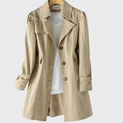 Marjorie | Soft Tailored Everyday Trench Jacket