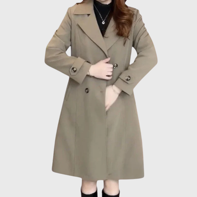 Charlotte | Elegant Mid-Length Classic Coat