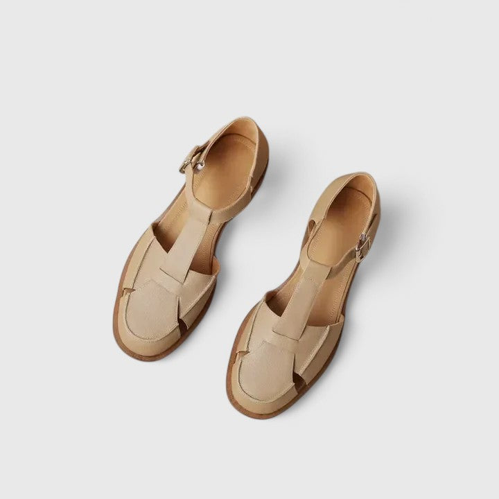 Elaine | Orthopedic Mary Jane T-Strap Flats