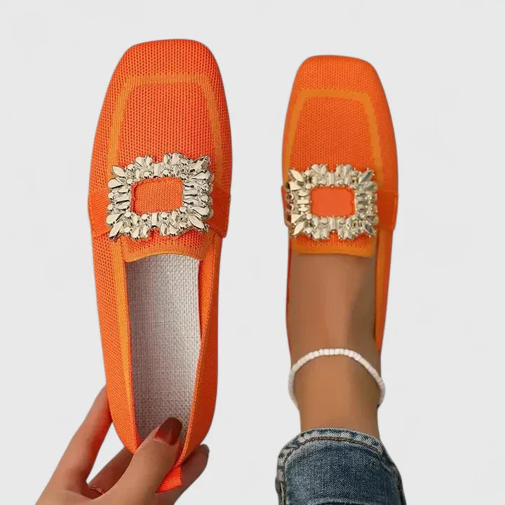 Vivienne | Orthopedic Buckle Loafers