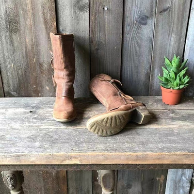 Maribelle | Vintage Mid-Calf Western Boots