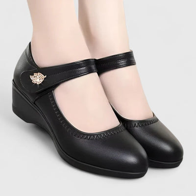 Mabel | Orthopedic Mary Jane Wedge Comfort Shoes