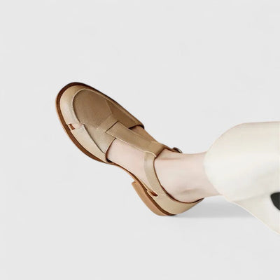 Elaine | Orthopedic Mary Jane T-Strap Flats