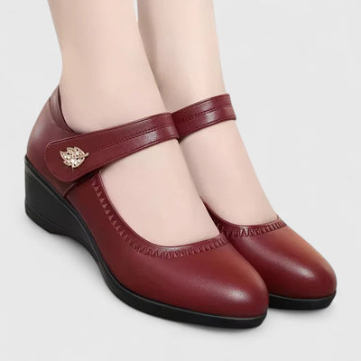 Mabel | Orthopedic Mary Jane Wedge Comfort Shoes