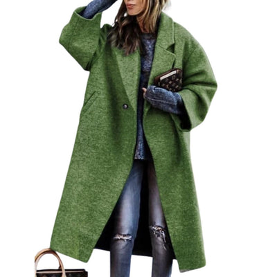 Harper | Artistic Wool-Blend Statement Coat