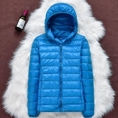 Lena | Lightweight Hooded Puff Jacket