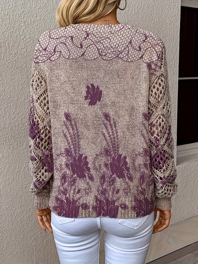 Helen | Soft Evening-Fern Comfort Sweater