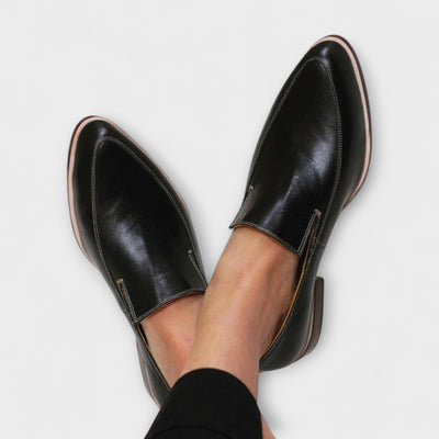 Meredith | Sleek Leather Orthopedic Slip-On