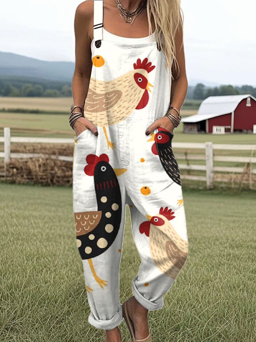 Edith | Easy Fit Country Hen Overall