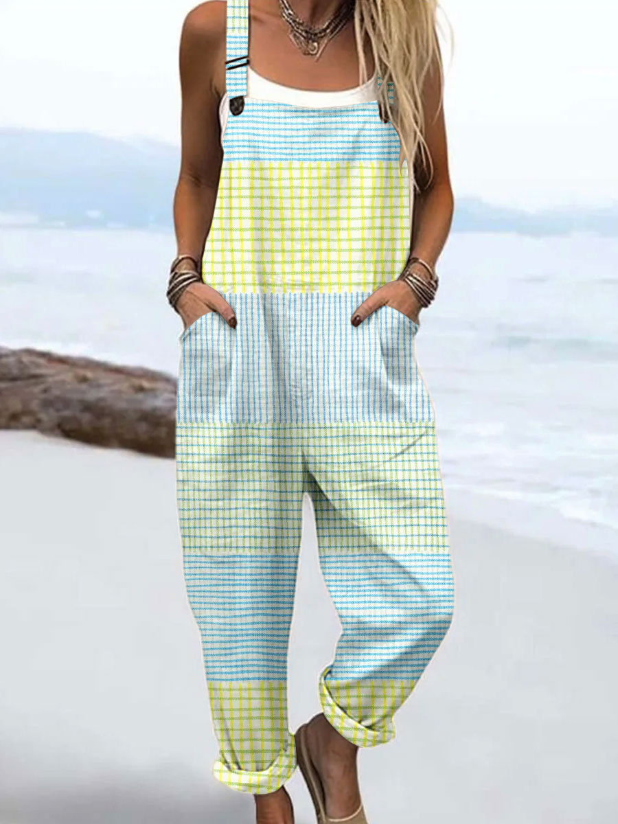 Grace | Easy Fit Summer Check Overall