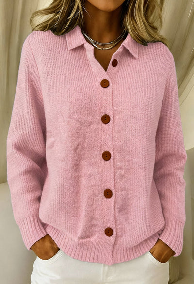 Cheryl | Cozy Classic Button-Up Knit Cardigan