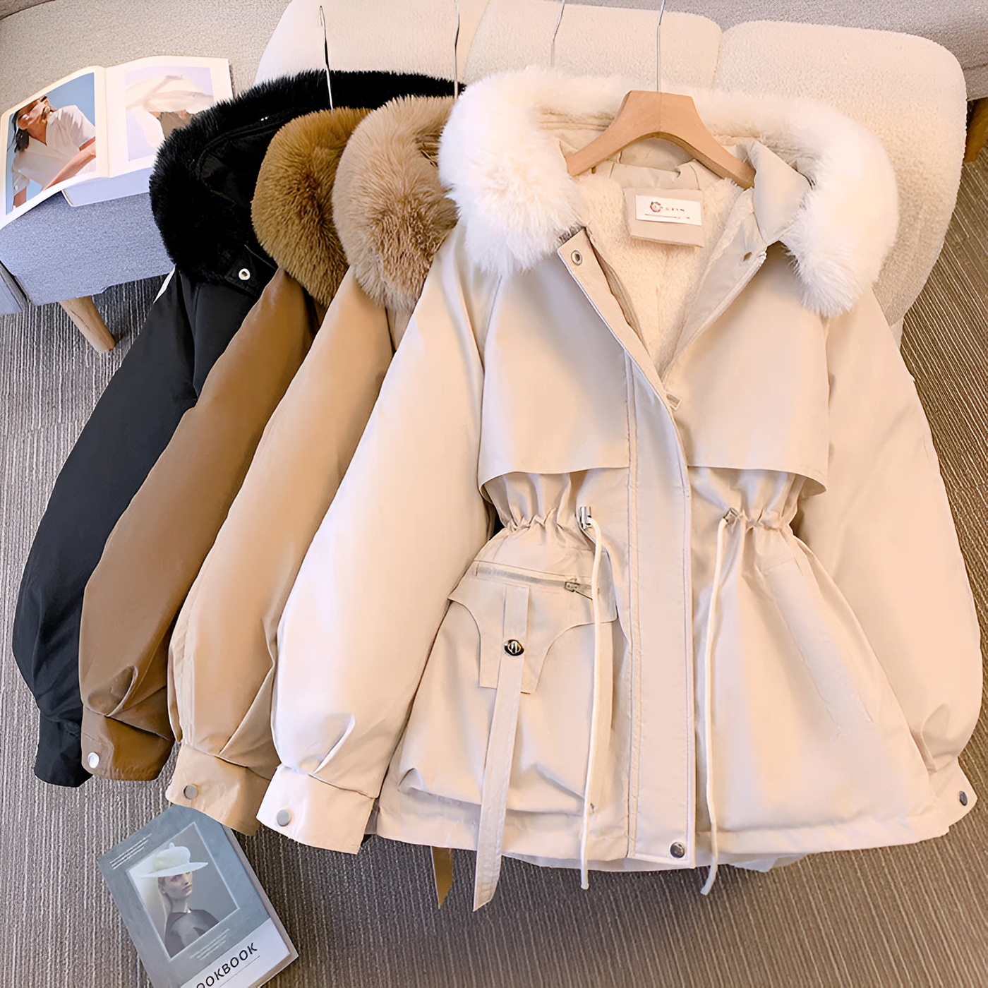 Chloe | Faux Fur-Lined Winter Parka
