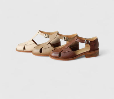 Elaine | Orthopedic Mary Jane T-Strap Flats