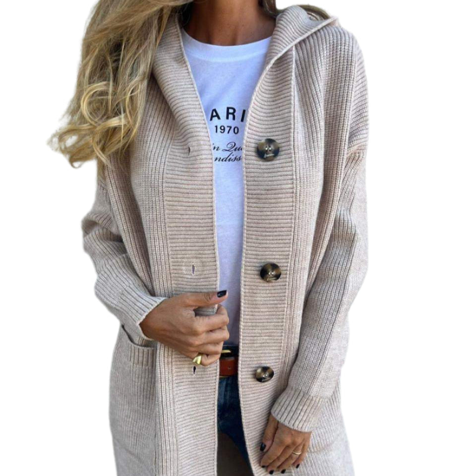 Grace | Longline Ribbed Knit Cardigan