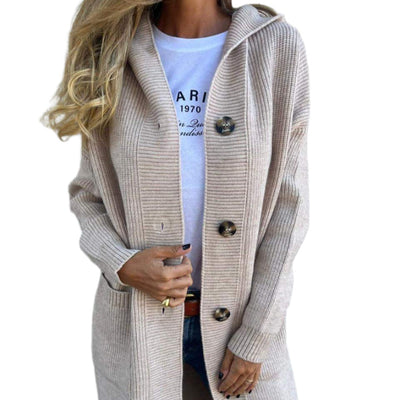 Grace | Longline Ribbed Knit Cardigan