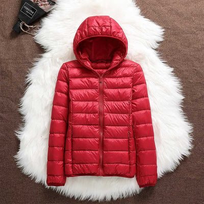 Lena | Lightweight Hooded Puff Jacket